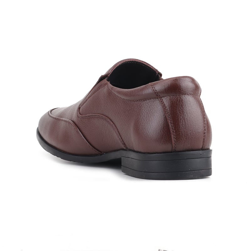 Red Chief Brown Formal Slip On Shoe For Men |RC4051LR - Image 5